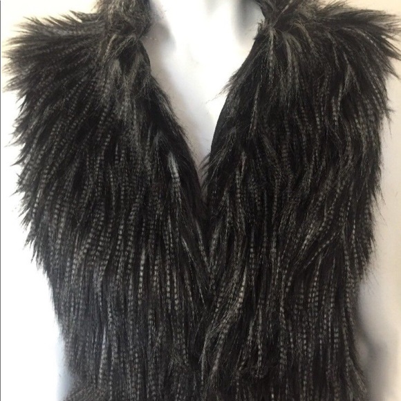 Adrianna Papell Tops - Adrianna Papell Faux Fur Vest